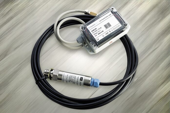 IoT-enhet med trykksensor og kabel
