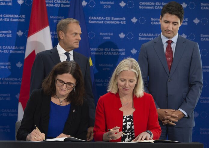 Canada og EU undertegner avtale