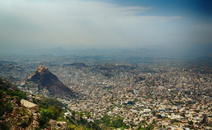 Utsikt over Taiz