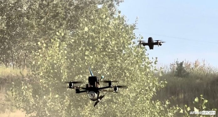 Ukrainske FPV-droner