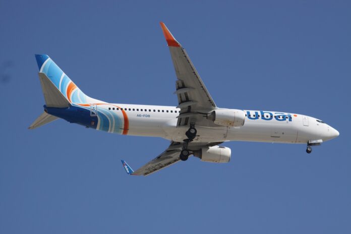 flydubai-fly i luften