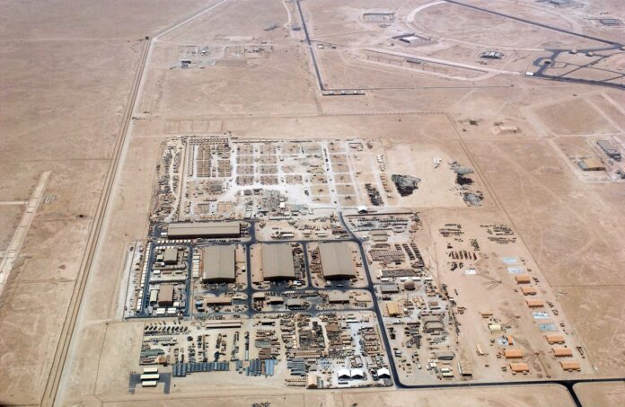 Oversiktsbilde av Al Udeid Air Base