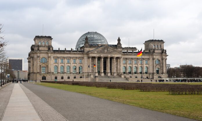 Reichstagsbygningen i Berlin