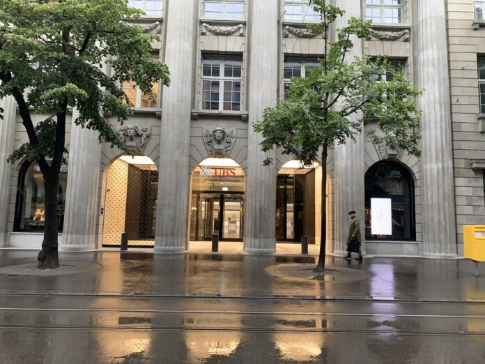 UBS-hovedkvarter i Zürich